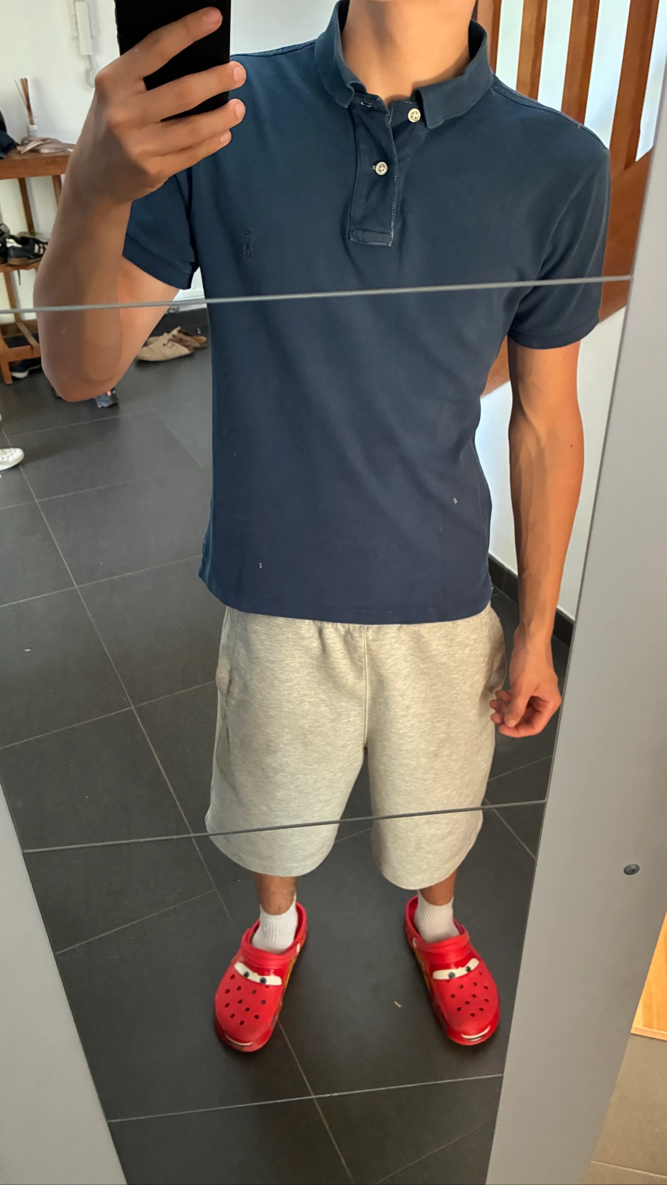 Polo Ralph Lauren Bleu Marine – Taille S – Slim Fit
